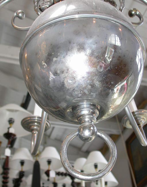 Antique Nickel Chandelier