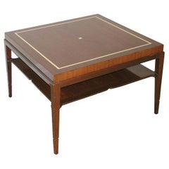 A Tommi Parzinger Ivory Inlayed Low Table.