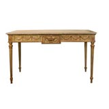 Marble topped George III style giltwood console