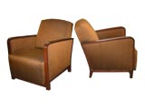 pair of "Antibe" club chairs from The Francophile Collection