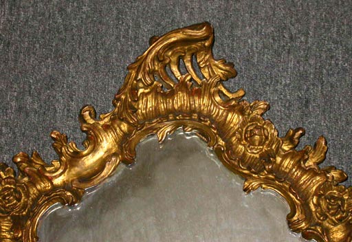 Français Miroir doré du 19ème siècle en vente