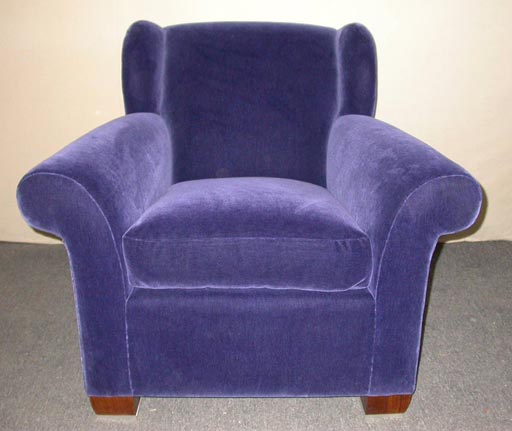 American contemporary wing chair