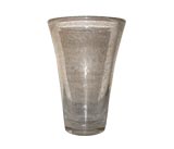 Große, seltene Daum-Vase „Blasenglas“, signiert