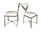Pair of signed Mario Villa dining/side chairs