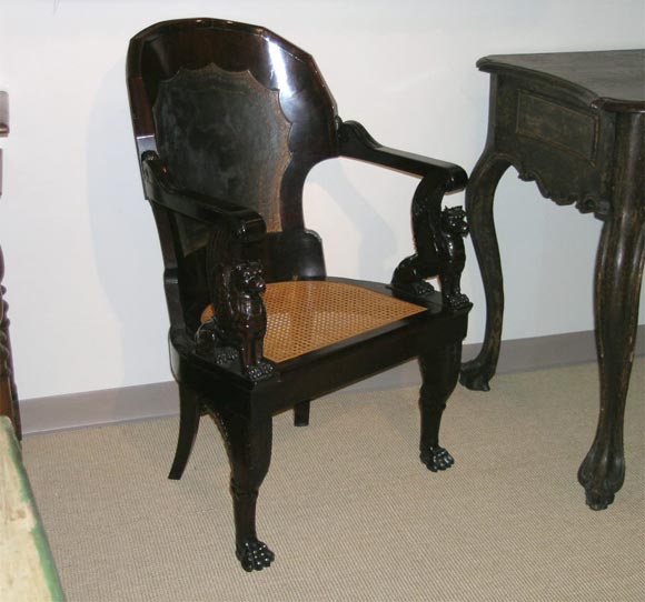 19th century Baltic mahogany