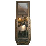 Art Deco Wall Mirror with Shelf