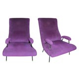 Pair of armchairs modernist
