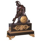 French Empire Ormolu Clock