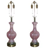 Pair of Barovier table lamps