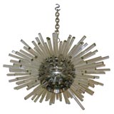 An Austrian Snowflake Chandelier