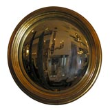 #3425 Round Gilt Wood Mirror
