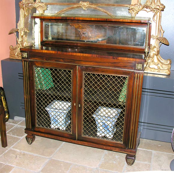 Regency Rosewood Chiffonier, ca 1810