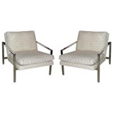 Pair of Lounge Chairs by Milo Baughman for Thayer Coggin