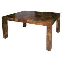 Walnut Patchwork Dining Table by Paul Evans for Directional