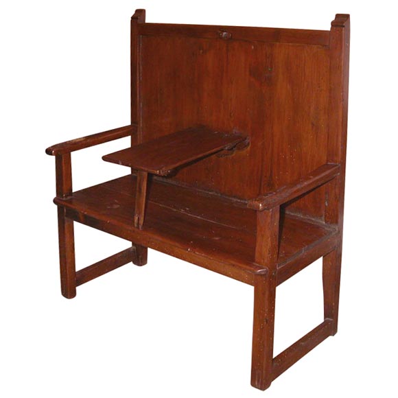 Tuscan 19th c. Wine Tasting Bench