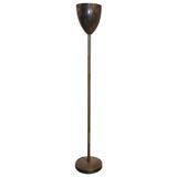 Italian 40s Brass Standing Floor Lamp