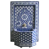 Moroccan Wall Fountain