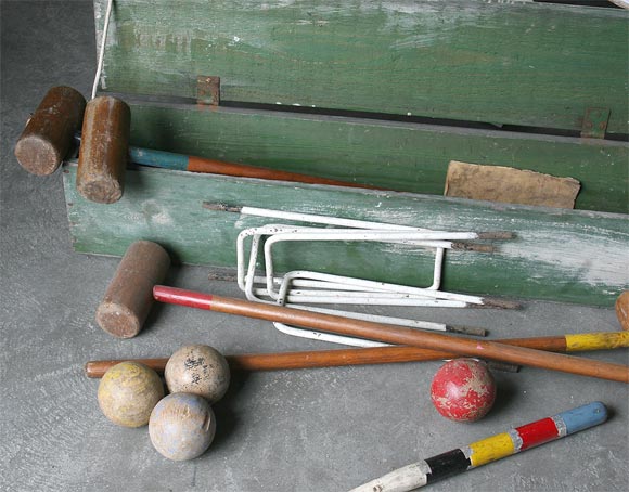 Croquet Set In Good Condition For Sale In New Orleans, LA