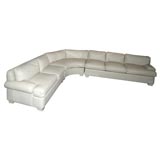 Custom Leather Sectional Sofa