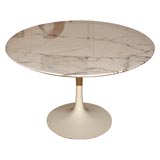 Knoll Oval Marble Dining Table