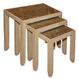 Set of Mirrored Nesting Tables