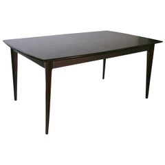 Rare Italian Dining table with 2 extensions inside, 1960's