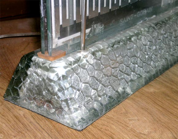 French Adnet Heater by Saint Gobain