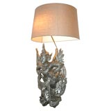 SPECTACULAR JAMES MONT CUSTOM WALL MOUNTED LAMP