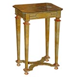 Late 17th Century Louis XIV Stained Green Horn Table