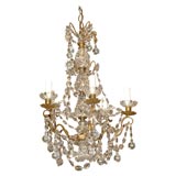 Louis XVI style glass chandelier