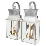 Vintage Pair of Outdoor Lanterns