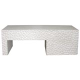 Faux Stone Console by John Dickinson