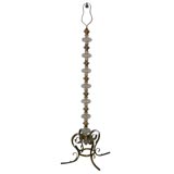 brass and glass floor lamp brass and glass floor lamp