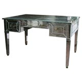 mirrored writing desk