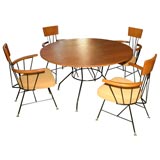 Table and Chairs by Russell Woodard Table and Chairs by Russell Woodard