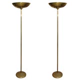 Brass Torchieres (pair)