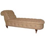 19th Century Tufted Chaise Longue