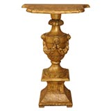 Italian Neo-Classical Gilt Urn-Shaped Console Circa 1790