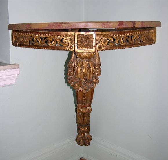Regence Corner Console