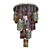 Poli Arte Glass  Light Fixture