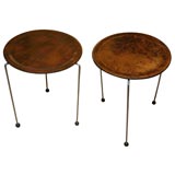pair of ocassional tables by Tony Paul