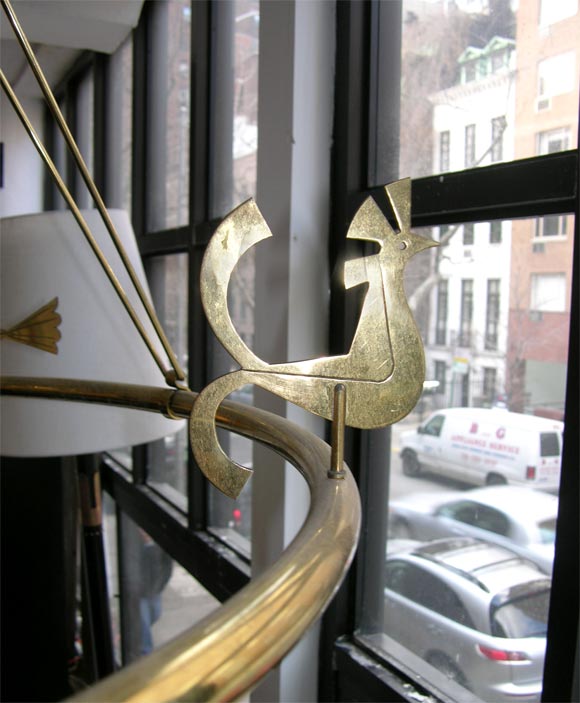Chandelier by Tommi Parzinger In Excellent Condition For Sale In New York, NY