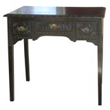 19th Century English  Dark Oak Low Boy