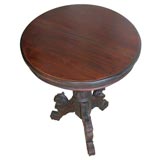 Antique A Mahogany Lamp Table