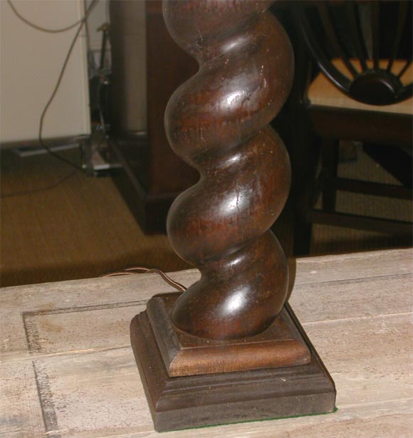 Pair of Barley Twist Lamps
