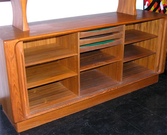 Mid-20th Century Two piece danish buffet.