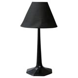 Black table lamp Black table lamp