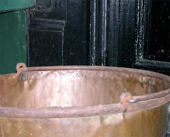 Large Scale Hand Hammered Copper Cauldron 1