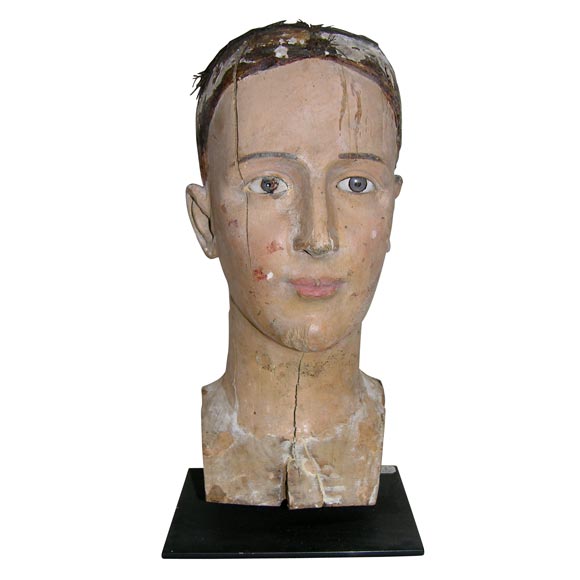Virgin Mary Santo head