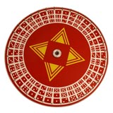 1930S ORIGINAL PAINTED GAME WHEEL
